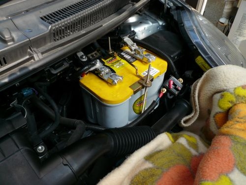 トヨタ Toyota ヴィッツ オプティマ バッテリー イエロートップ S-4.2L