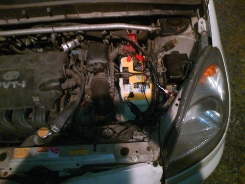 トヨタ Toyota ファンカーゴ オプティマ バッテリー イエロートップ B24L/R