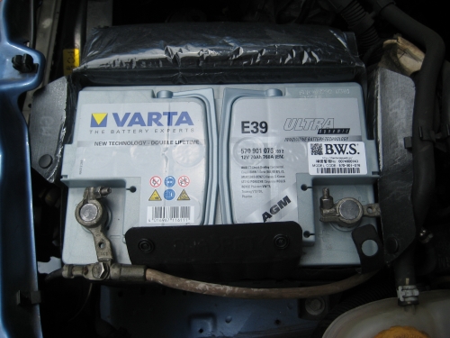 富士重工 Subaru トラヴィック VARTA SilverDynamic AGM 570-901-076